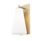 Z-Lite Farrell 1 Light Wall Sconce, 6in. W x 12.75in. H, Modern Gold 3043-1SS-MGLD - alternate 5